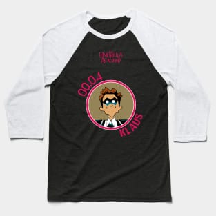 UMBRELLA ACADEMY: KLAUS CARTOON (PINK) Baseball T-Shirt